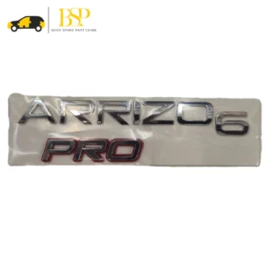 آرم ARRIZO 6 PRO آریزو 6 پرو (609001430AA) - لوگو چسبی آریزو 6 پرو برای عقب