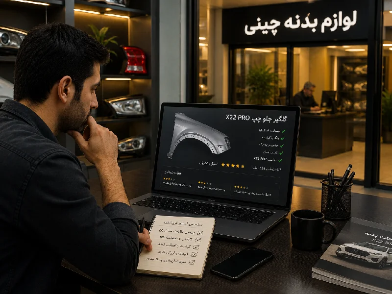 بهترین مرکز فروش گلگیر X22 پرو اصلی در تهران 3 بهترین مرکز فروش گلگیر X22 پرو اصلی در تهران